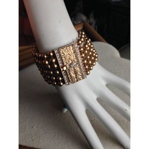 Monet Egyptian Revival Bracelet